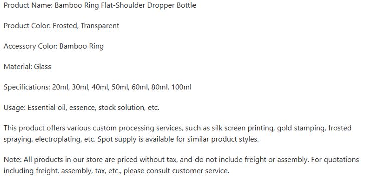 dropper bottle