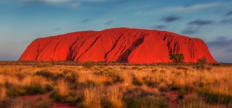Uluru at sunrise