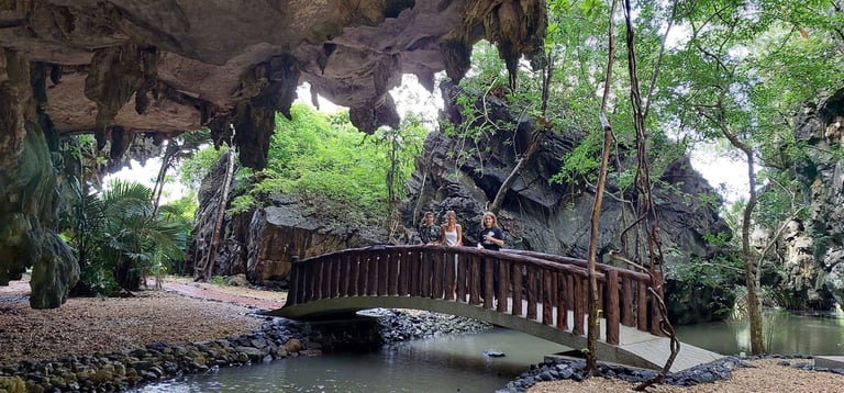 thailand phang nga Tham Ruesi Sawan Tham Luk Suea Cave