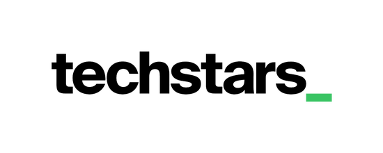 Logo von techstars, internationaler Startup-Accelerator, Partner bei KI-Workshops