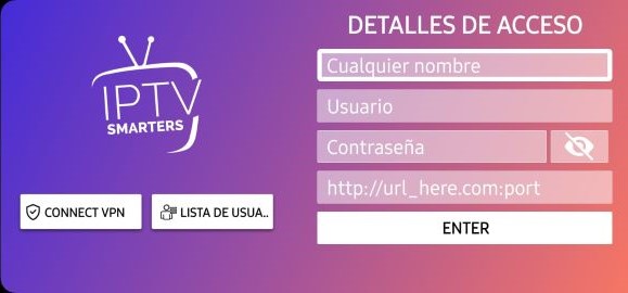 Cómo Iniciar sesión en iptv smarters