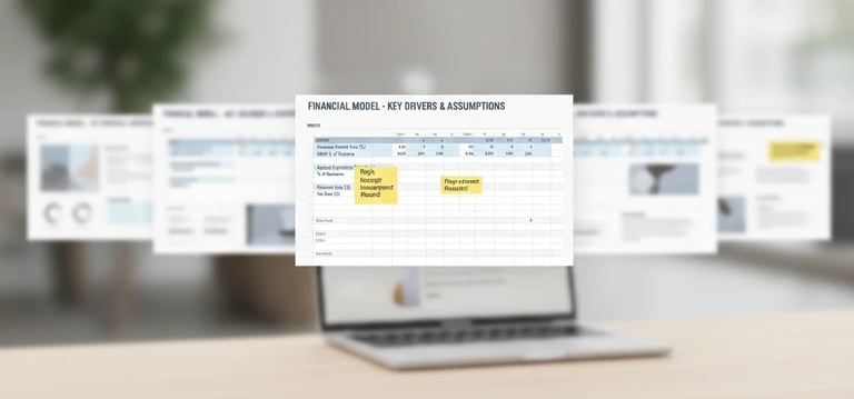 Analyzing example pitch decks by underlying reasoning rather than copying visuals.