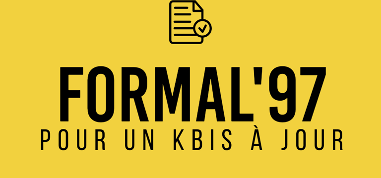 formal 97 un kbis à jour