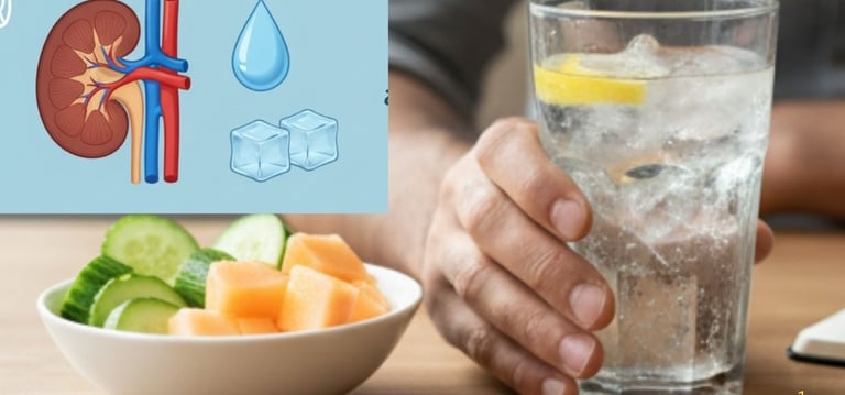 حصوات الكلى والصيام كل ما تحتاج معرفته مع تجربتي الشخصية 💧🧊🌙