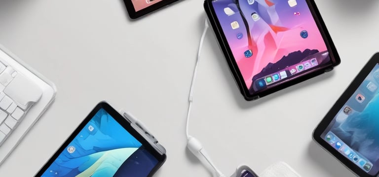 Apple iPad, Apple iPad Mini, Apple iPad Air, Apple iPad Pro, Apple Pencil