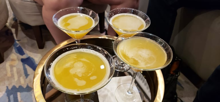 Coconut Martinis all around on Independence of The Seas