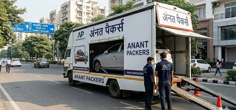 Car Transport in Vibhuti Khand | Anant Packers