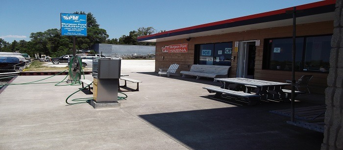 Sturgeon Point Marina Fuel Dock, Launch Ramp & Parking