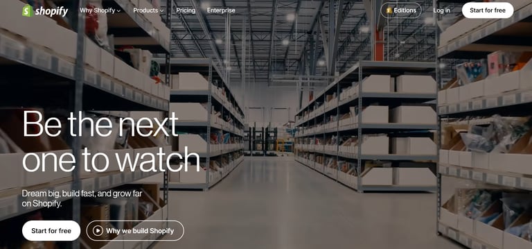 best ecommerce website software review of shopify