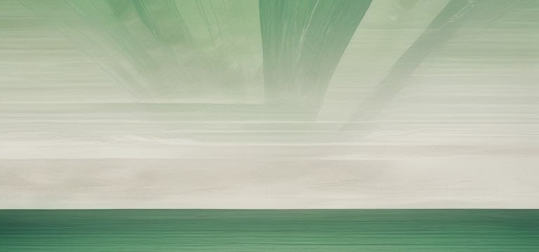endless abstract green sea representing health