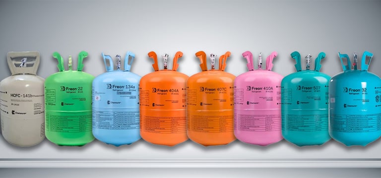 Gases e Fluidos Refrigerantes