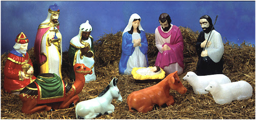 General Foam Plastics Nativity set