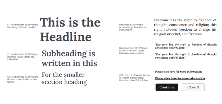 Photo : Typography (Hierarchy)