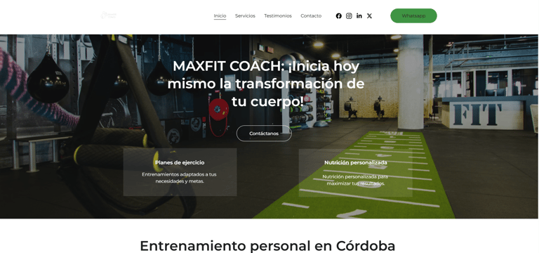 WEB MAXFIT