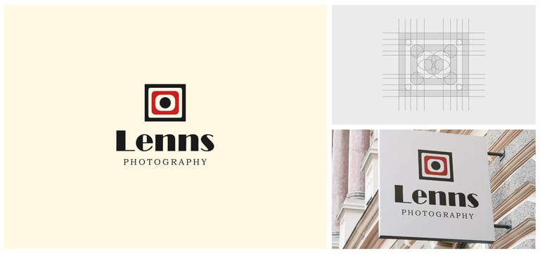 Lenns Photography logo design