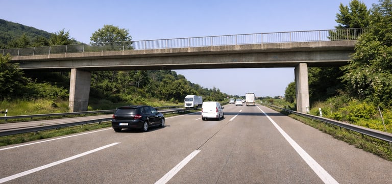 Brückenverstärkung mit Memory stahl