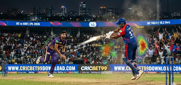 cricbet99 KKR VS DC