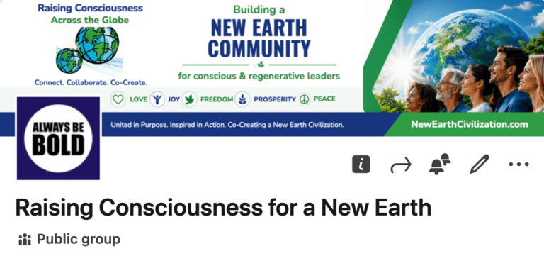 Raising Consciousness for a New Earth