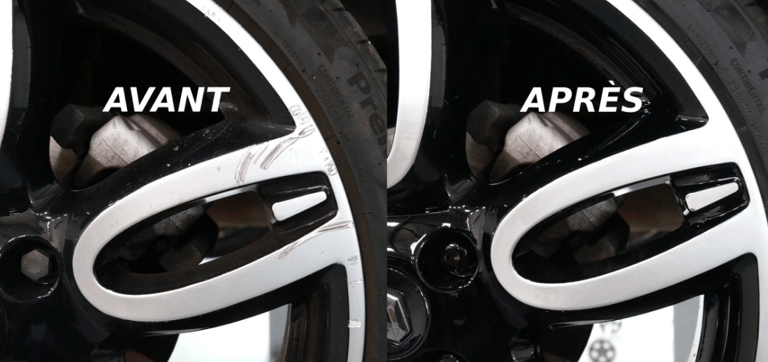 Rénovation jante alu Denain, rénovation jante alu Valenciennes, rayure jante voiture 59