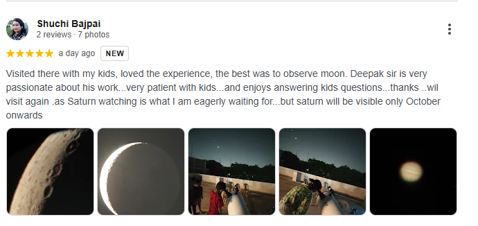 Customer Feedback for Observatory in Delhi NCR