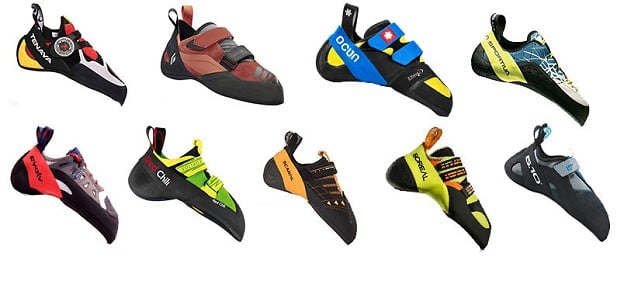 climbing shoes