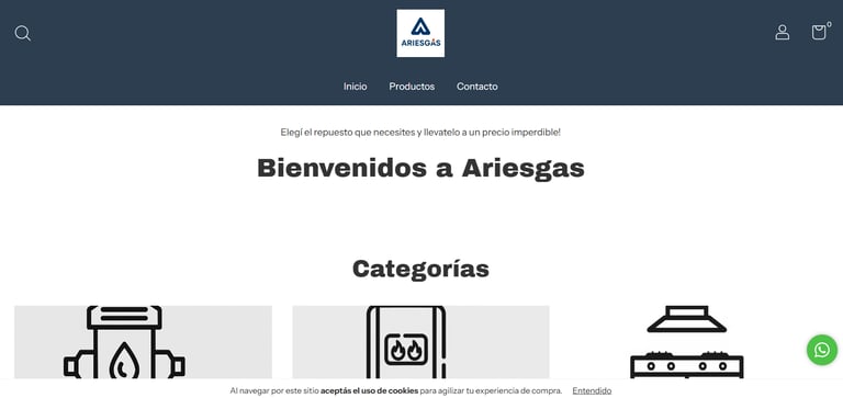 pagina ariesgas