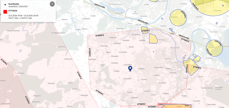 EYTSA geozona