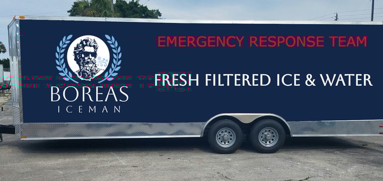 Boreas Relief Emergency Response Team Trailer