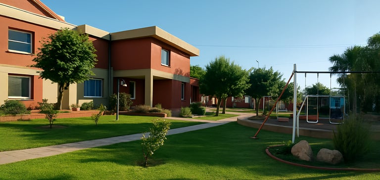 Hotel 1 de Julio. La Falda. ASIMRA.