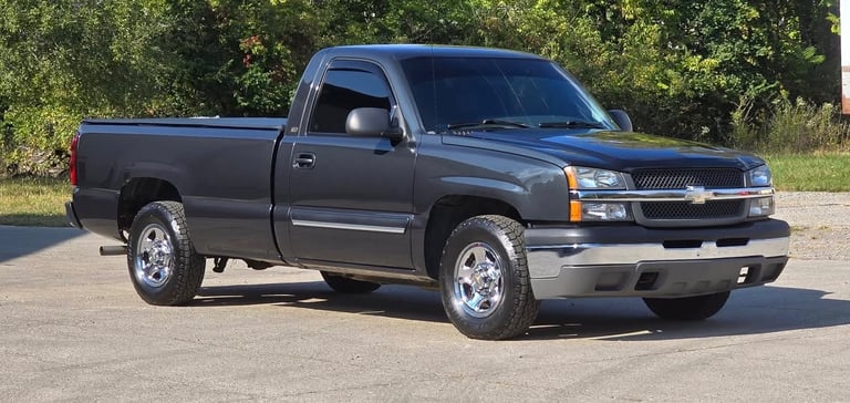 grey truck detailed and paint corrected at reflections Detailing in Springfield Ohio