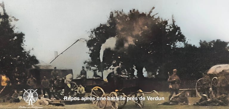 Repos près de Verdun