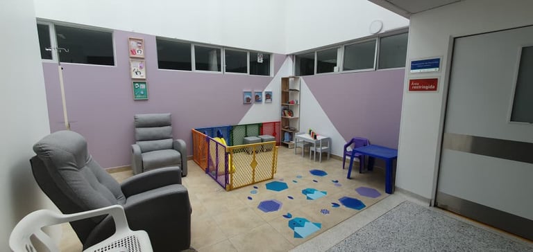 intervención arquitectónica en institución de salud