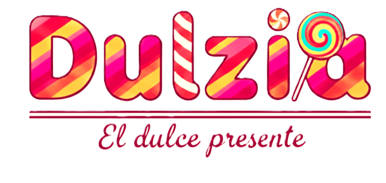 Logo de Dulzia, dulceria mexicana a mayoreo y tienda de arreglos de dulce personalizados.