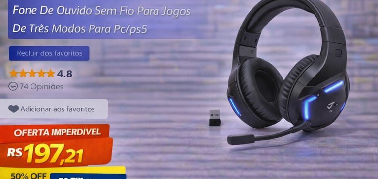 a computer monitor and headphones on a table