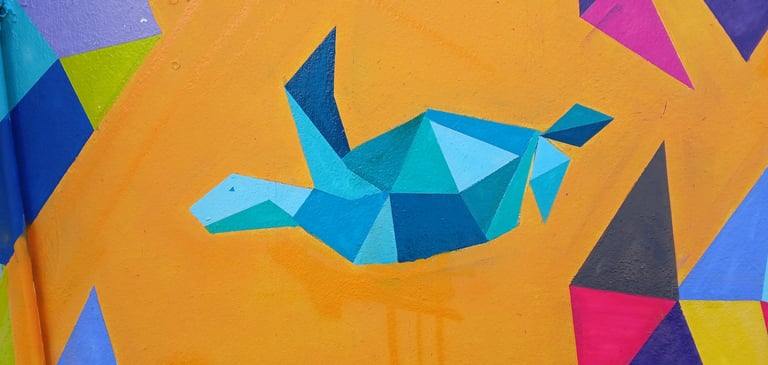 l'art comptant pour rien, vero roux, fresque, performance