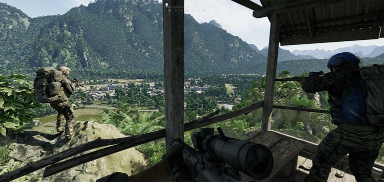 Gray Zone Warfare Gameplay MilSim Clan Aegis France