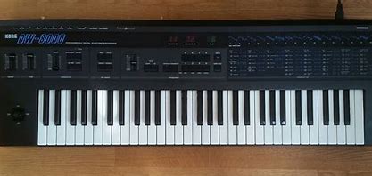 Korg DW8000, Poly hybrid synthesizer with wavetable oscillators.