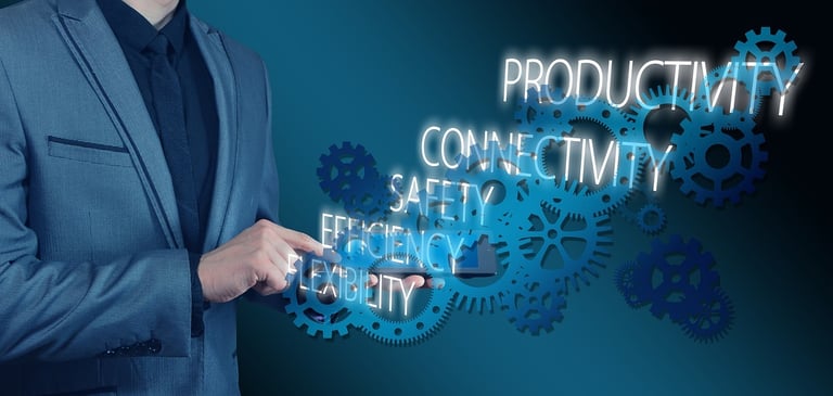 pnl therapie engrenages productivité connectivité sureté sécurité efficacité flexibilité entreprise
