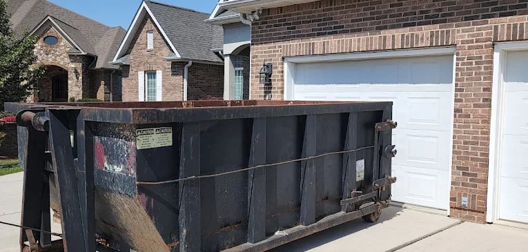 dumpster for home cleanout Sweetwater TN