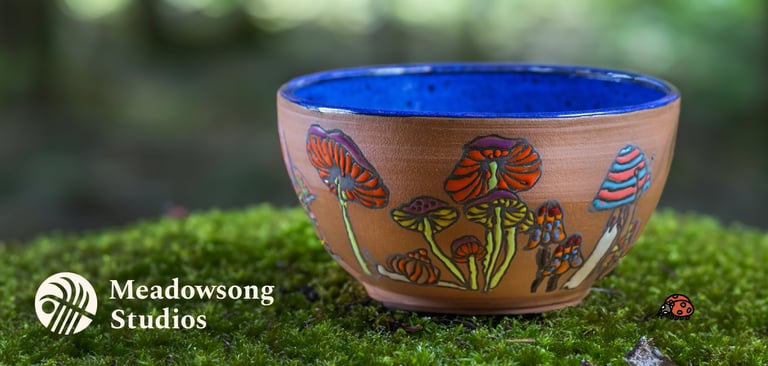 a pottery and art studio centered in nature