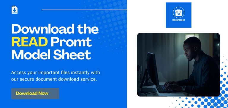 READ Prompt sheet for change managers