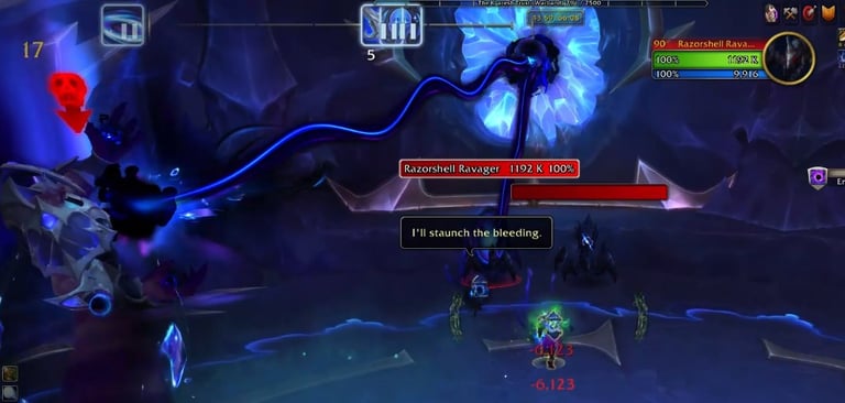 Nullaeus, 75%, intermission, Torment's Rise, Midnight Nemesis, razorshell ravenger, How to Beat Nullaeus