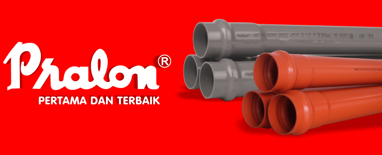 a group of pipes with the words pralon on it pipa Distributor Pralon