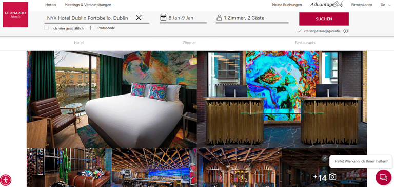 NYX Hotel Dublin Portobello by Leonardo Hotels