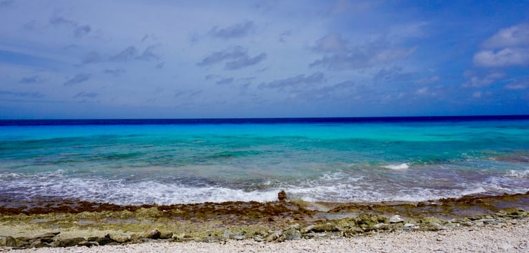 ocean view from bonaire