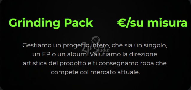 Abbonamento, prezzi e costo Grinding pack mix e master
