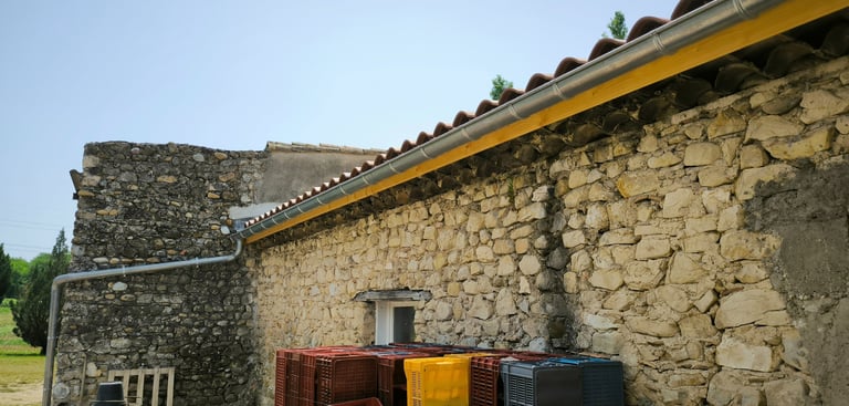 cheneau et descente en zinc