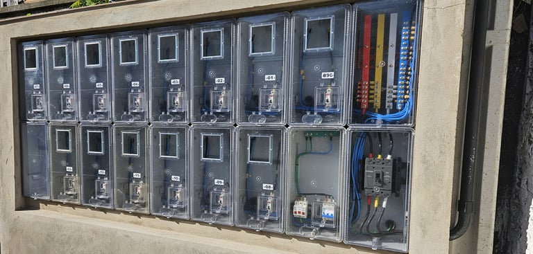 Painel agrupado padrão RGE CEEE Equatorial