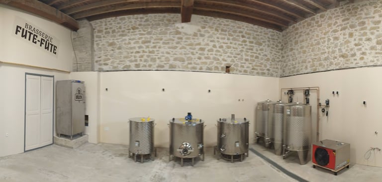 salle de la microbrasserie