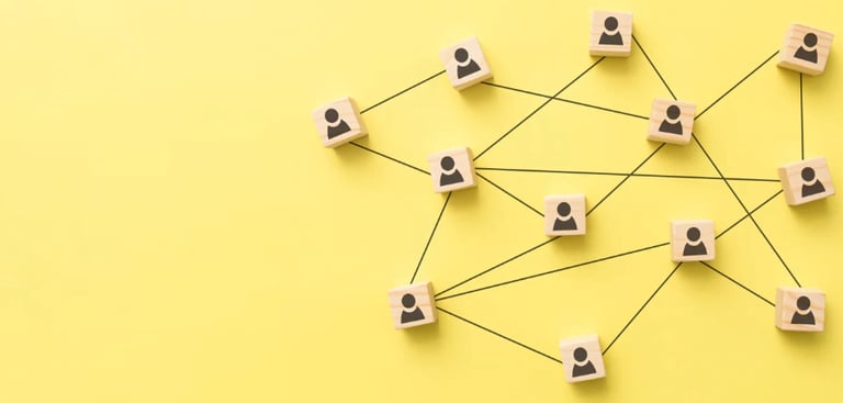 Zyncopra's strategic trade network and business connection model